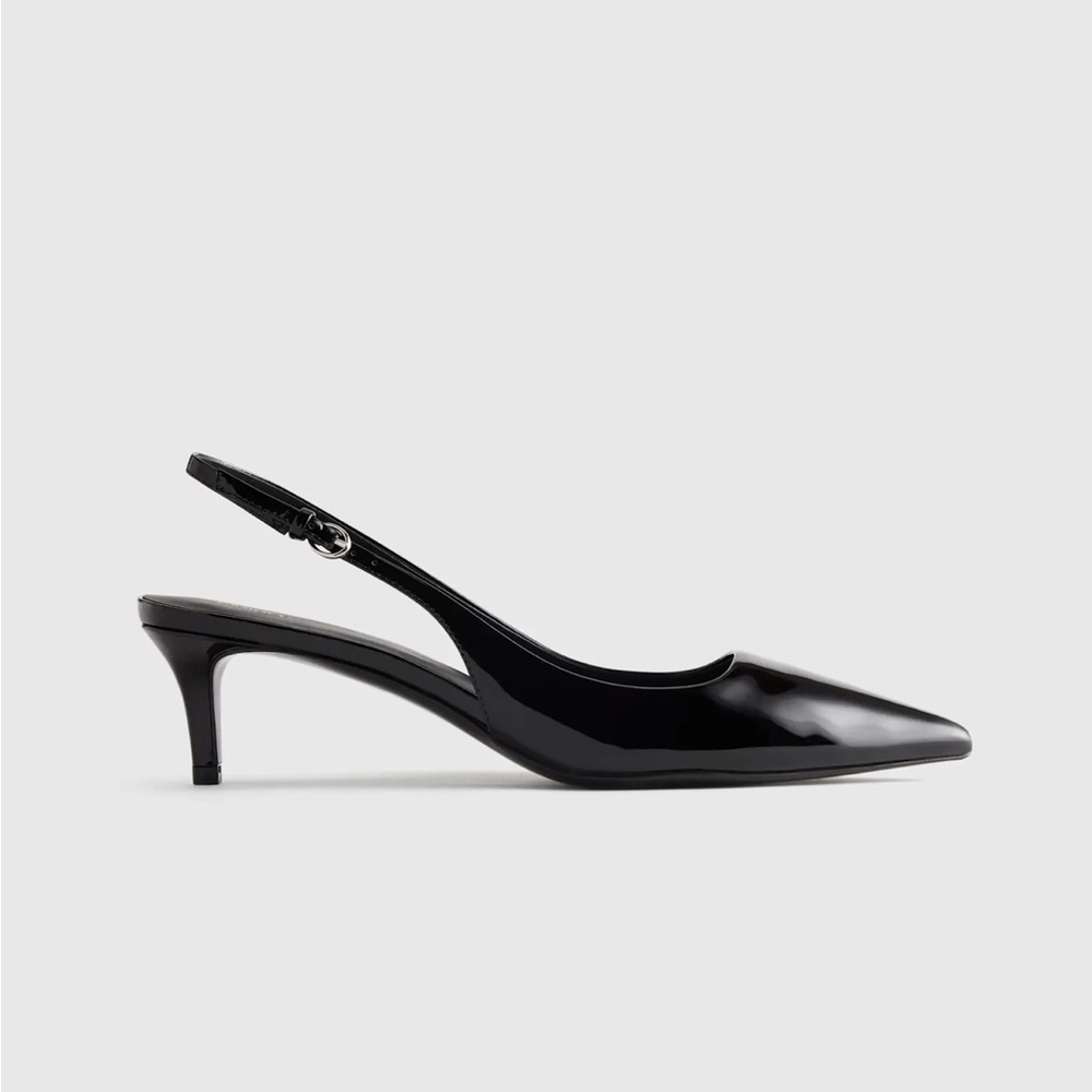 Quince Italian Leather 55mm Slingback Pump